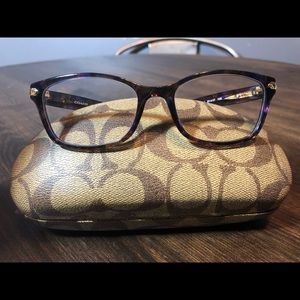 coach reading glasses for women